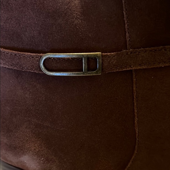 Brown Suede Ankle Boots - Picture 2 of 8